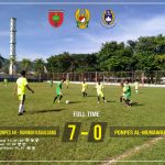 Hari ke 3 liga Santri, Pondok Pesantren Al Rahman Kabuloang Vs Pesantren Al Munawwarah Skor 7:0