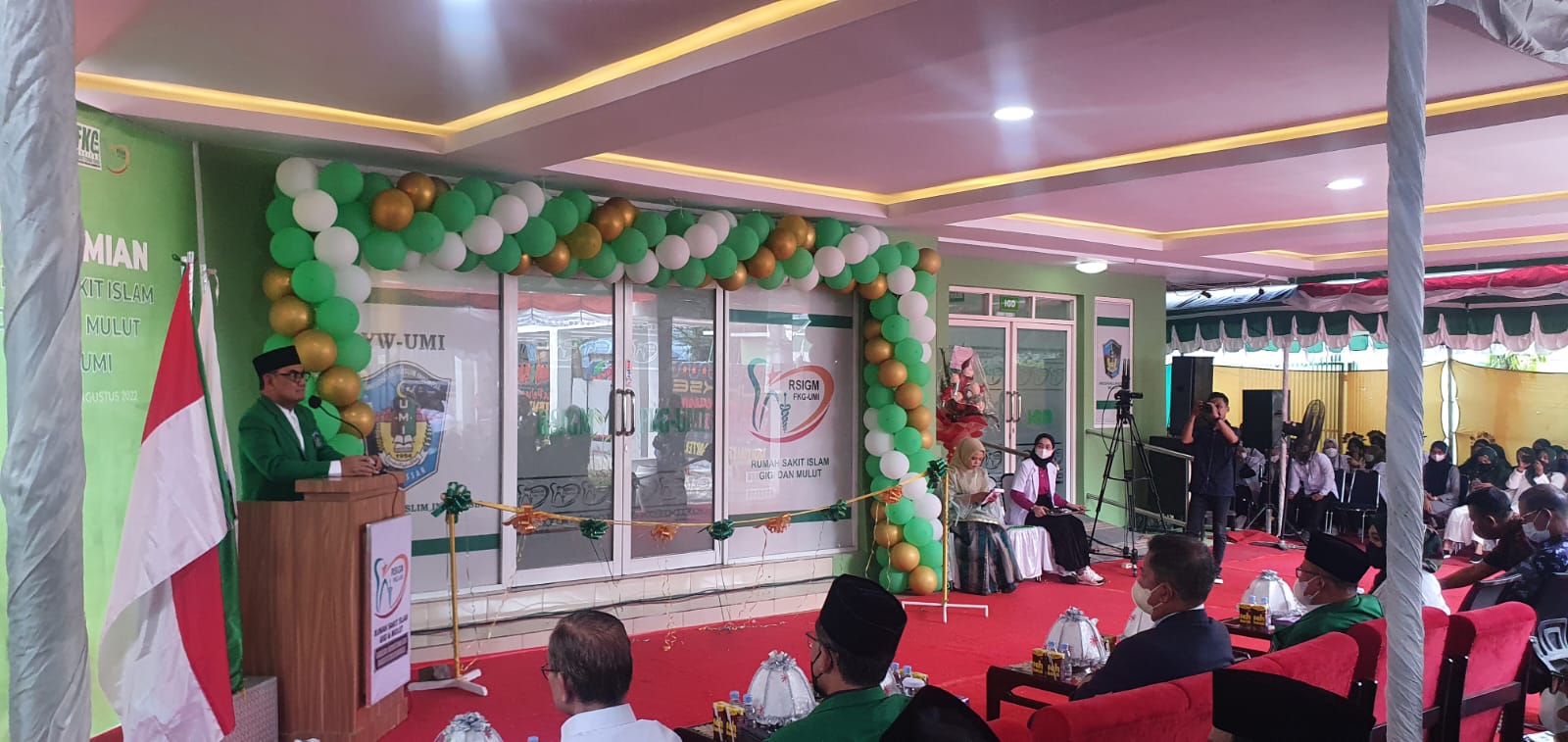 Universitas Muslim Indonesia (UMI) Makassar, melakukan Grand Opening peresmian gedung baru Rumah Sakit Islam Gigi dan Mulut (RSIGM)