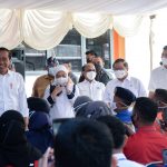 Presiden Serahkan BSU Bagi Peserta BPJS Ketenagakerjaan di Baubau dan Buton