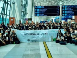 Kalla Toyota Berangkatkan 150 Pelanggan Pemenang Grand Prize Umrah