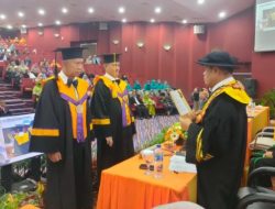 Prof Husain Syam Kukuhkan Dua Guru Besar Bidang Bahasa