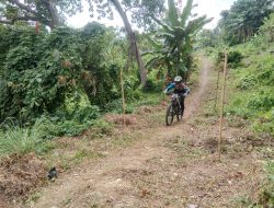 Lomba Balap Sepeda Ketegori Downhil Polman Rebut Medali Emas, Mamuju Raih Medali Perak