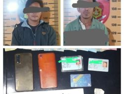 Dua Pelaku Judi Togel Diringkus Reskrim Polresta Mamuju