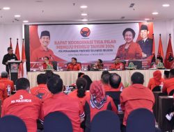 PDIP Sulsel Satukan Tekad Perkuat Sinergi Tiga Pilar Partai untuk Bersama Rakyat Menangkan Pemilu 2024