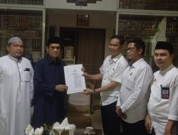 Penyerahan SK PW Lazisnu Sulsel, Ini Harapan Ketua PW NU Sulsel