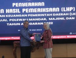 Pemkab Mamuju Raih WTP Keenam Kalinya