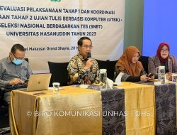 Unhas Gelar Rapat Evaluasi Pelaksanaan UTBK-SNBT Tahap I dan Persiapan Ujian Tahap II