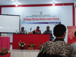 DPM-PTSP Sulbar Bimtek Tata Cara Perizinan di Sektor Minerba