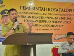 Sekda Kota Palopo Buka Kegiatan Bimbingan Teknis Implementasi Perijinan Berusaha Berbasis Resiko Tahun 2023