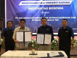 BPJAMSOSTEK SULAMA Teken MoU dengan Universitas Bosowa dan Yayasan Aksa Mahmud