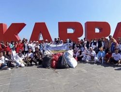 BEM IKB St Fatimah Galakkan Gerakan 1000 Kantong Sampah di Mamuju