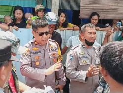 Kapolsek Manggala Turun Langsung TKP Permasalahan Diwilayah.