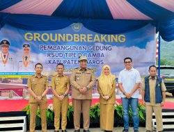 Chaidir Syam di Ground Breaking RSUD Camba, Buka Akses Layanan Kesehatan Masyarakat