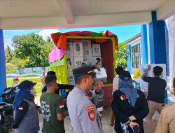 Logistik Pemilu Tiba di Sekretariat PPK Kecamatan Tapalang