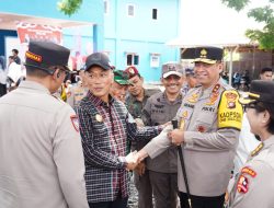 Kapolda Sulbar dan Forkopimda Tinjau Pemungutan Suara di Mamuju