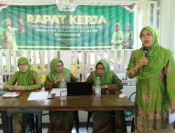 Rapat Kerja PW Muslimat NU Sulsel