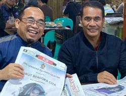 Mentan Andi Amran Sulaiman Ngopi Bareng Direksi Rakyat Sulsel di Warkop Dg Anas