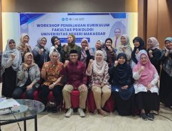 Fakultas Psikologi UNM Gelar Workshop Peninjauan dan Sinkronisasi Kurikulum Prodi S1, Pendidikan Profesi, dan S2 Sains Psikologi