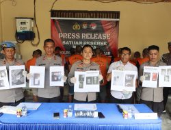Polres Polman Rilis Hasil Operasi Antik Marano 2025, 13 Orang Tersangka Berhasil Diringkus