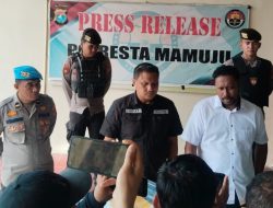 Dua Terduga Pelaku Aksi Unras Anarkis di DPRD Sulbar Ditetapkan Sebagai Tersangka 