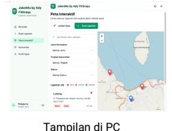 Pemprov Sulbar Hadirkan Aplikasi “JalanMa”. Kini Lapor Jalan Rusak Bisa Lewat Genggaman