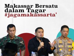 Wali Kota Makassar Ajak Warga Bersatu Jaga Kedamaian Kota Lewat Gerakan #Jagamakassarta’