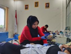 Sambut HUT RRI ke -80, RRI Mamuju Gelar Donor Darah