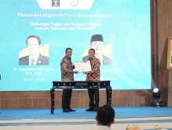 Teken Kerja Sama Antar-K/L, Menkum : Tidak Ada Lagi Ego Sektoral