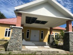 Belum Difungsikan, Plafon Bangunan Rujab Wabup Mamuju Ambruk