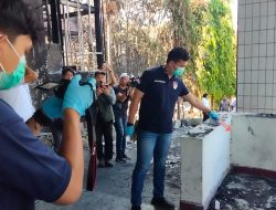 Polisi Kesulitan Olah TKP di DPRD Makassar