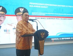 Wakil Gubernur Sulbar Pimpin Rakor, Tekankan Kolaborasi dan Inovasi untuk Atasi Kemiskinan di Tengah Keterbatasan