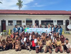 Mahasiswa Jurusan Keperawatan Melakukan Edukasi Kesehatan melalui Praktik Kuliah Promosi Kesehatan