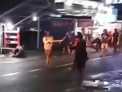Diduga Mabuk, Pria di Mamuju Mengamuk di Jalan Sambil Bawa Parang
