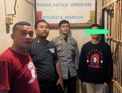 Kasus Pengeroyokan di THM, Propam Polresta Mamuju Amankan Oknum Polisi Bripda TW Usai Kabur 10 Hari