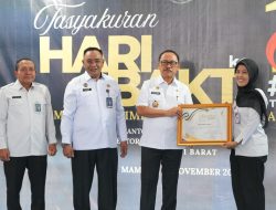 Garis Hitam Indonesia Raih Penghargaan dari Kementerian Imigrasi dan Pemasyarakatan Sulbar di Hari Bakti ke-1