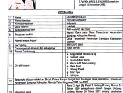 Diduga Korupsi DD 2022–2023, Kades Tanam Buah Masuk DPO