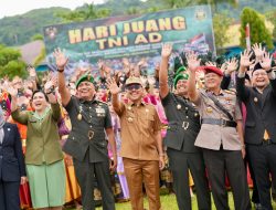 Hari Juang TNI AD ke-80, Gubernur Sulbar Tegaskan TNI Pilar Pertahanan dan Pembangunan
