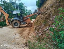 Longsor Tabone–Nosu Mamasa, UPTD PJJ PUPR Sulbar Turun Tangan