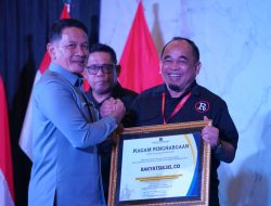 Jadi Kado di HUT ke-12, Rakyatsulsel.co Terima Penghargaan di Refleksi Akhir Tahun Kanwil Kemenkumham Sulsel