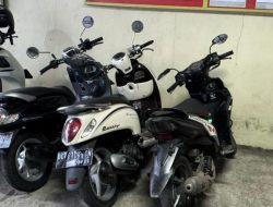 Polisi Amankan Pelaku Balap Liar di Pasar Baru Mamuju 4 Unit Motor Disata