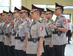 Kapolda Sulbar Pimpin Sertijab, 11 Pejabat Utama Berganti