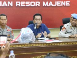 Polres Majene Rilis Pengungkapan Kasus Curanmor, Satu Pelaku Diamankan