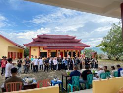 Pemuda Lintas Agama Sulbar Gelar Karya Bakti Gotong Royong, Bersihkan Vihara dan Pura