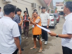 Kasus Pembunuhan Adik Kandung di Pokkang Direkonstruksi Satreskrim Polresta Mamuju