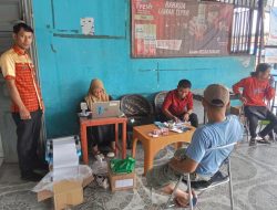 UPTD Samsat Polman Ikuti Webinar Layanan Kepegawaian BKPSDM Sulbar