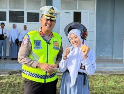 Ditlantas Polda Sulbar Gencarkan Program BTH di 6 Sekolah Mamuju