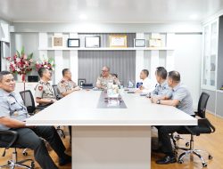 Kapolda Bersama Kakanwil Kemenkum Sulbar Perkuat Sinergi