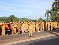 Dari Budaya Lokal hingga Layanan Darurat 112, Ini Pesan Kadis Kominfo di Apel Pagi