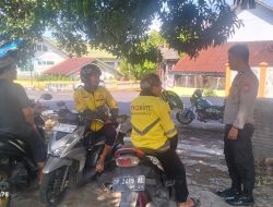 Dukung Operasi Keselamatan Pallawa 2026, Sat Binmas Polres Parepare Lakukan Sosialisasi Etika Tertib Berkendara