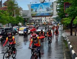 Gowes Kamtibmas Ala SCC Sat Brimob Polda Sulsel